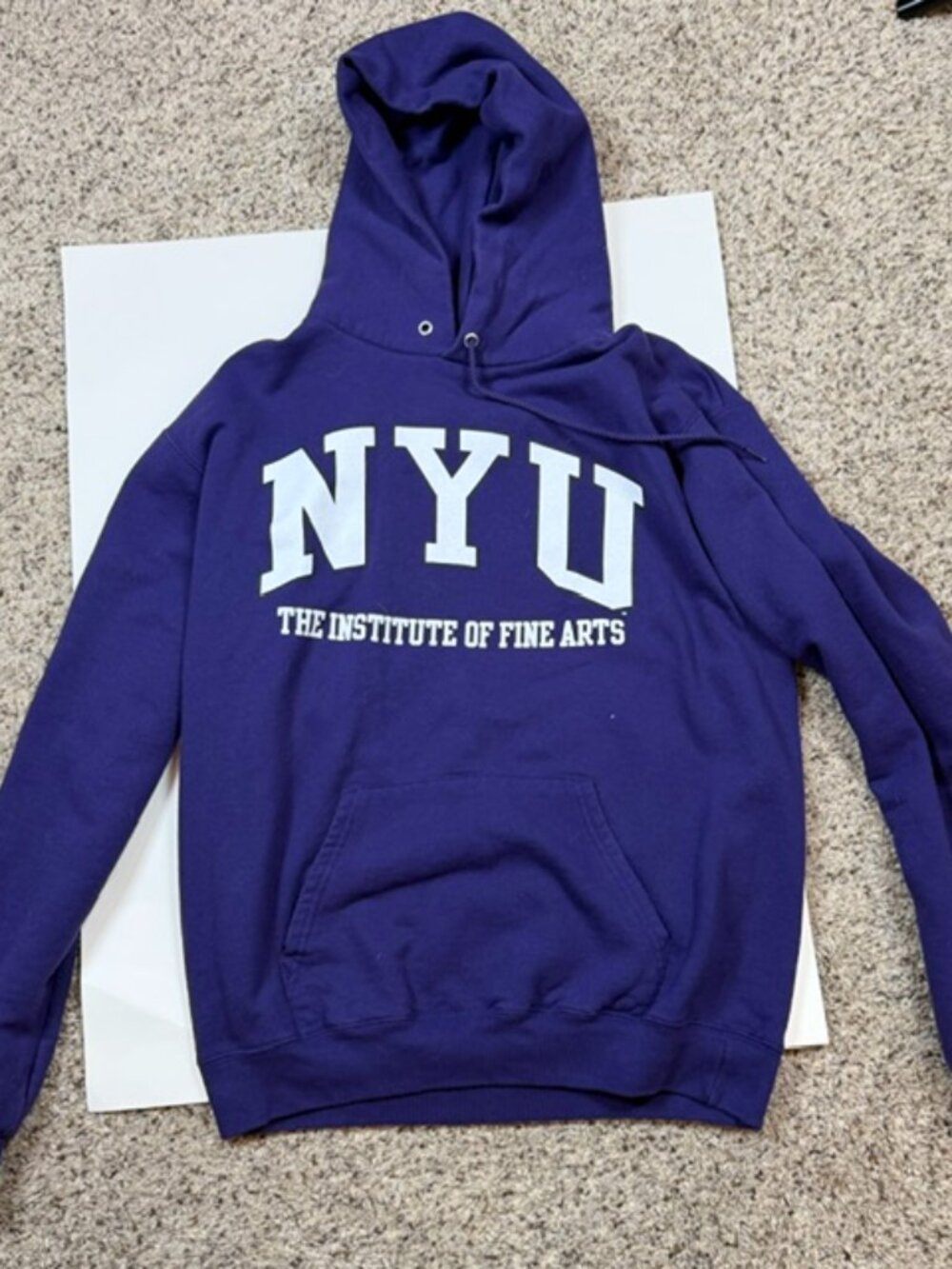 Pre-Owned Womens NYU Institute of Fine Arts Hoodie (Size M)